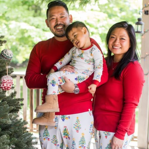 Burt's Bees Baby Matching Family Jammies, Organic Cotton, Holiday Pajamas