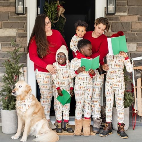 Burt's Bees Baby Matching Family Jammies, Organic Cotton, Holiday Pajamas