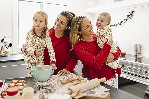 Burt's Bees Baby Matching Family Jammies, Organic Cotton, Holiday Pajamas