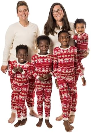 Burt's Bees Baby Matching Family Jammies, Organic Cotton, Holiday Pajamas