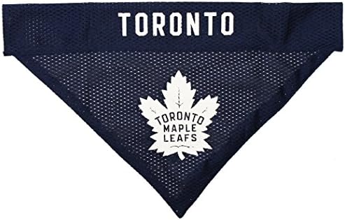 NHL Toronto Maple Leafs Bandana for Dogs & Cats, Small/Medium. - Cute & Stylish Bandana! The Perfect Hockey Fan Scarf Bandana, Great for Birthdays Or Any Party!