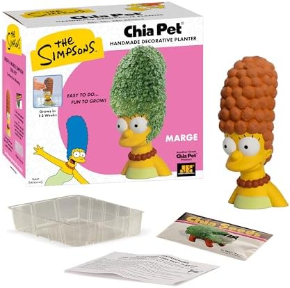 Chia Pet The Simpsons Marge Terracotta Planter with Seed Pack
