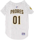 Official MLB San Diego Padres Pet Jersey for Dogs & Cats, Size Medium - Stylish Baseball Jersey for Your Furry Fan- Show Off Team Spirit with The Perfect Fan Apparel Gear for Pet, Dog & Cat
