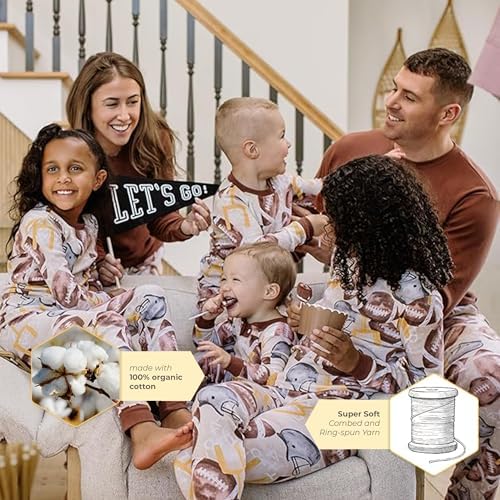Burt's Bees Baby Matching Family Jammies, Organic Cotton, Holiday Pajamas