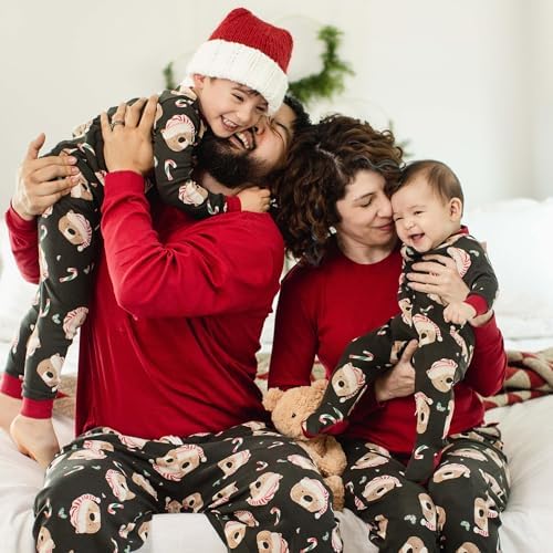 Burt's Bees Baby Matching Family Jammies, Organic Cotton, Holiday Pajamas