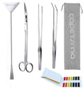 Capetsma Aquascape Long Stainless Steel Plant Tools Set by capetsma