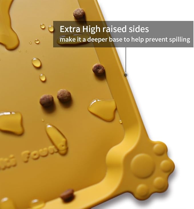 Hoki Found Silicone Pet Food Mats Tray - Image 2