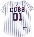 Official MLB Chicago Cubs Pet Jersey for Dogs & Cats, Size Large - Stylish Baseball Jersey for Your Furry Fan- Show Off Team Spirit with The Perfect Fan Apparel Gear for Pet, Dog & Cat