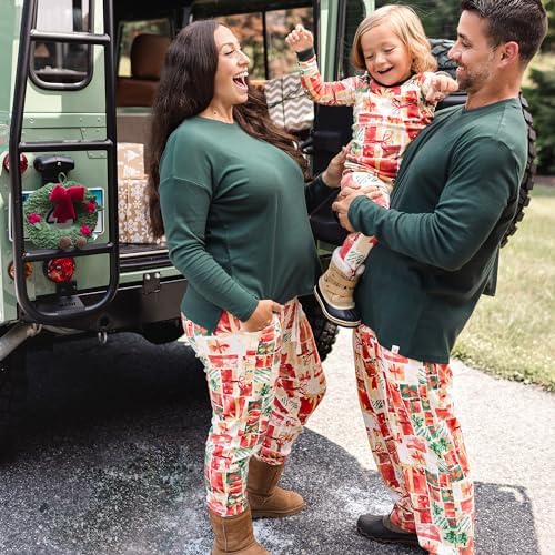 Burt's Bees Baby Matching Family Jammies, Organic Cotton, Holiday Pajamas