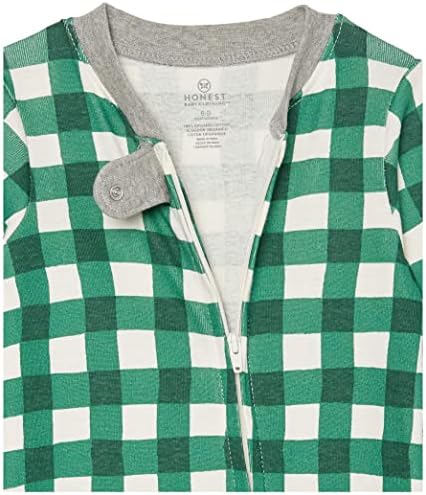 HonestBaby Family Matching Holiday Pajamas 100% Organic Cotton for Men, Women, Kids, Toddlers, Baby Boys, Girls, Unisex, Pets