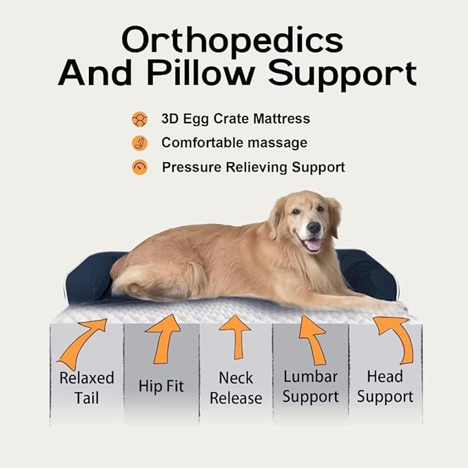 Small Dog Bed and Cat Sofa Waterproof Orthopedic Dog Beds - Image 3