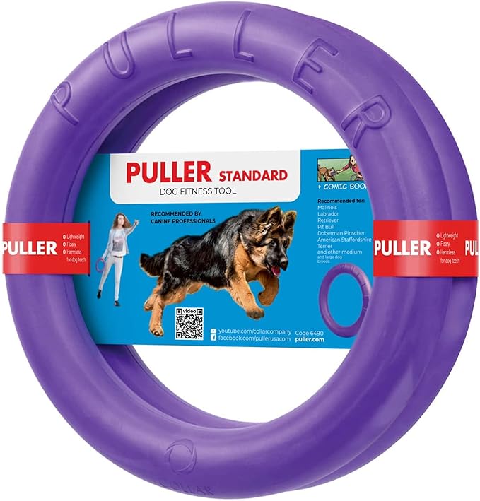 Puller Outdoor Dog Ring Toys by COLLAR