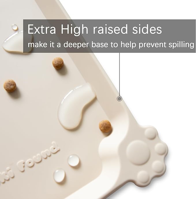 Hoki Found X-Large Non Slip Silicone Pet Food Mats - Image 2
