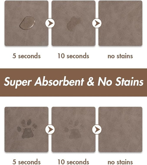 Absorbent Dog Food Mat-Dog Cat Mat - Image 2