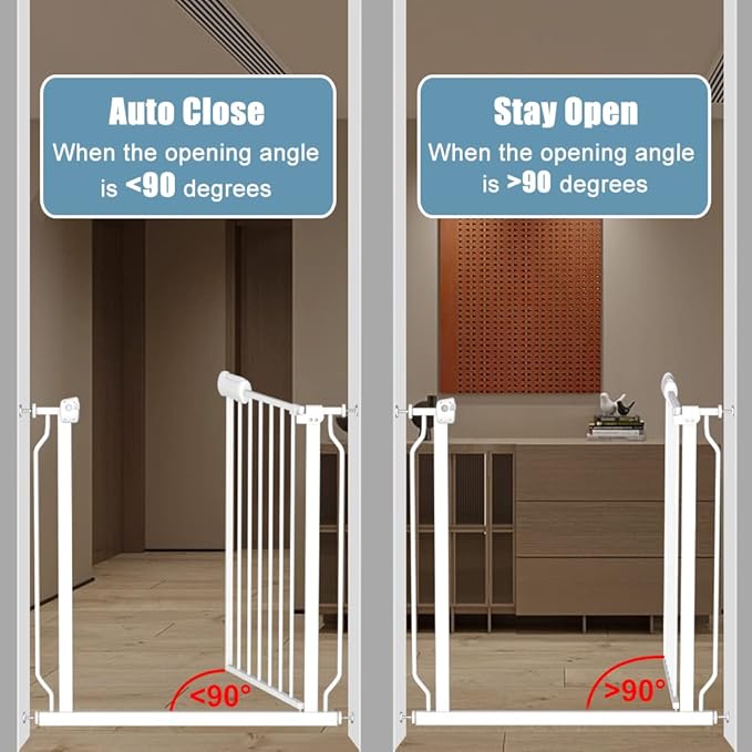 Extra Wide Large Baby Gate 67-71.5 Inch Automatic Close Pet Dog Gates - Image 5