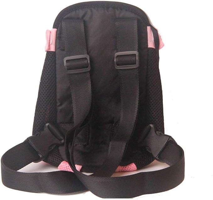 Dog Carrier Pink Legs Out Front Pet Carrier Backpack Comfortable Puppy Bag - Image 7