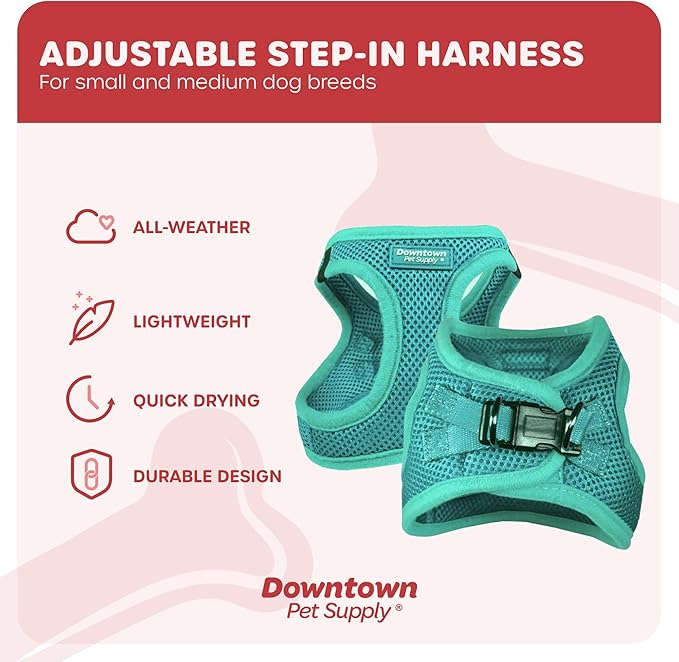 Downtown Pet Supply Step-in Dog Harness – No Pull, Adjustable Padded Mesh - Image 3