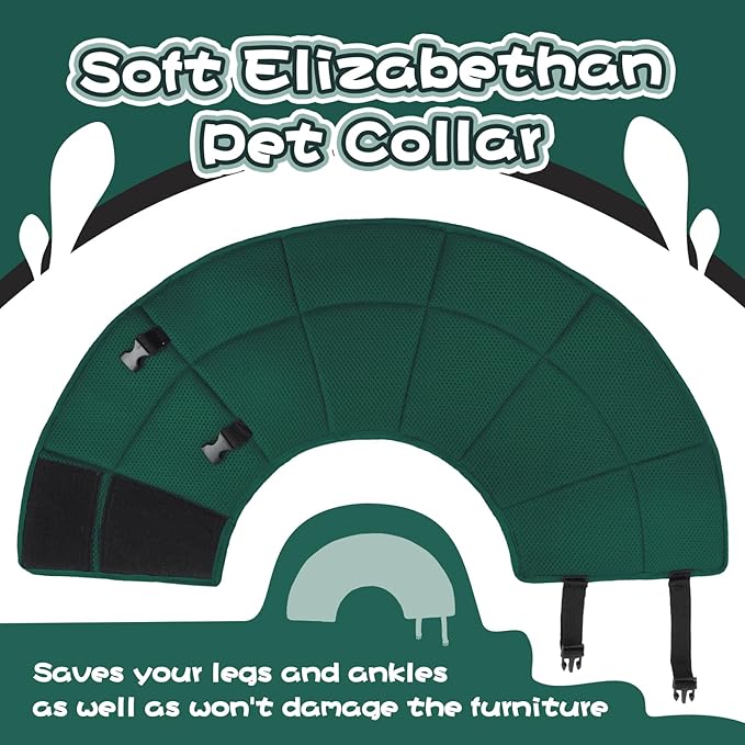Dog Cone for Large Dogs After Surgery, Soft Dog Cone Collar for Dogs to Stop - Image 7