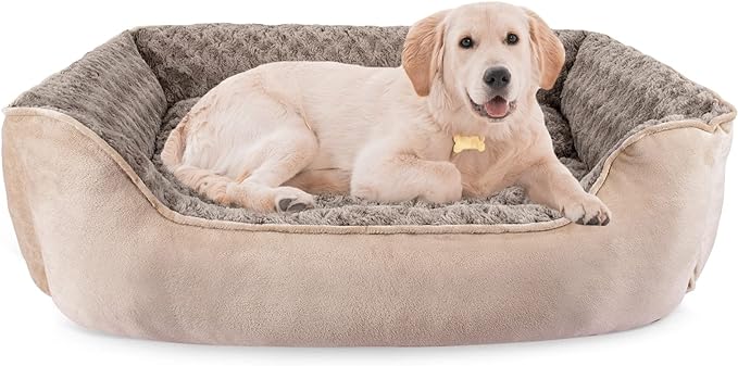 JOEJOY Rectangle Dog Bed for Large Medium Small Dogs by JOEJOY