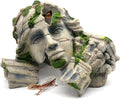 Reptile Cave Hideout Tank Accessories Decorations, Aquarium Hideaway Cave Fish by relaqcc