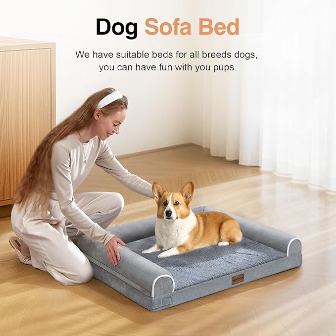 Small Dog Bed Orthopedic Washable: Beds Bolster Small Sized Dogs Bed Egg Crate - Image 3