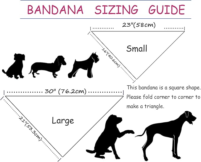 ARING PET Summer Dog Bandanas, Autumn Leaf Floral Kerchief Triangle Bibs Scarf - Image 6