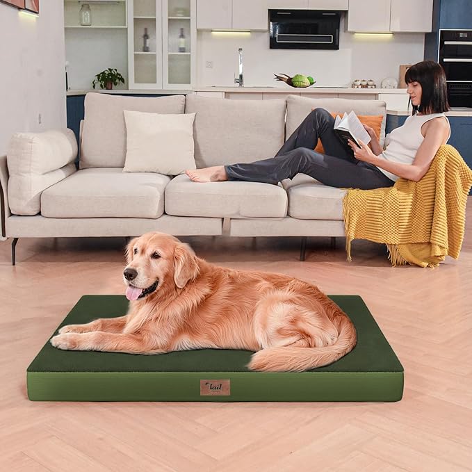 Orthopedic Dog Bed for Extra Large Dogs, XL Comfort Pet Mat for Large Sized Dog - Image 7