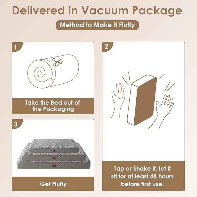 EHEYCIGA Orthopedic XL Dog Beds - Image 3