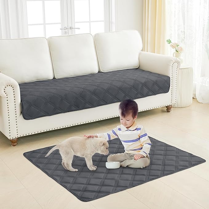 Smiry Waterproof Dog Bed Cover Blanket 40x70, Soft Reversible Pet Blanket - Image 7