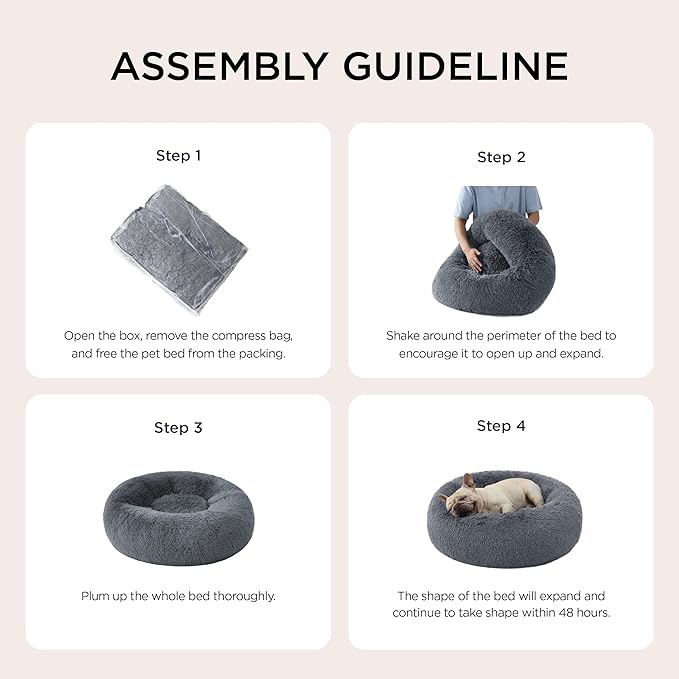 Bedsure Calming Dog Bed for Extra Large Dogs - Image 6