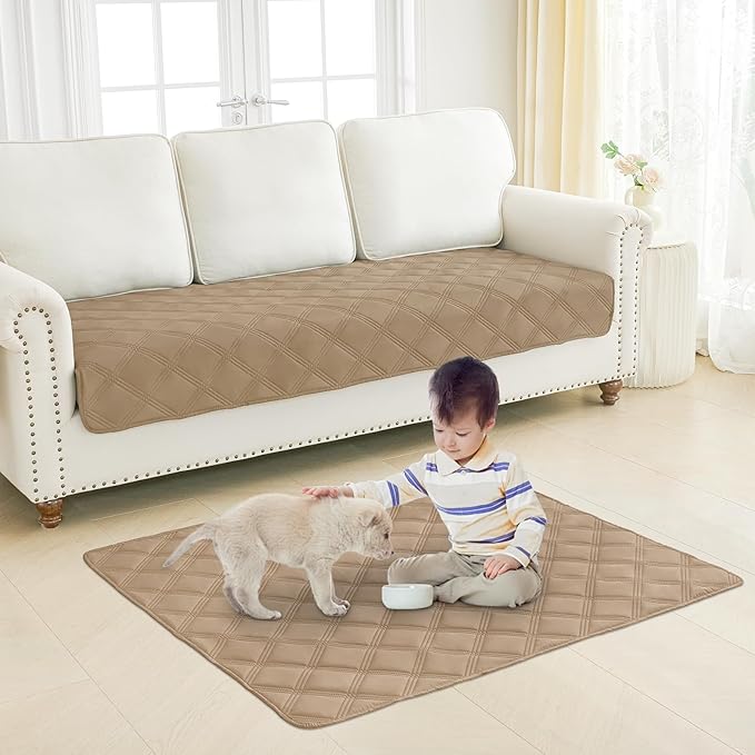 Smiry Waterproof Dog Bed Cover Blanket 52x82, Soft Reversible Pet Blanket - Image 7