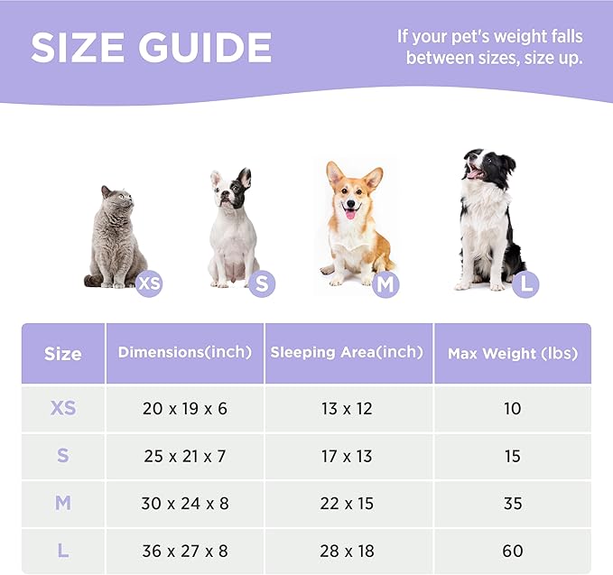 LE SURE Cute Dog Bed for Large Dogs - Image 7