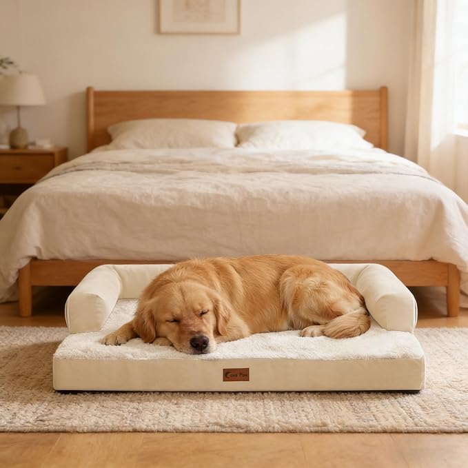 Orthopedic Dog Beds for Large Sized Dogs, Waterproof Egg Crate Foam Large Dog - Image 8