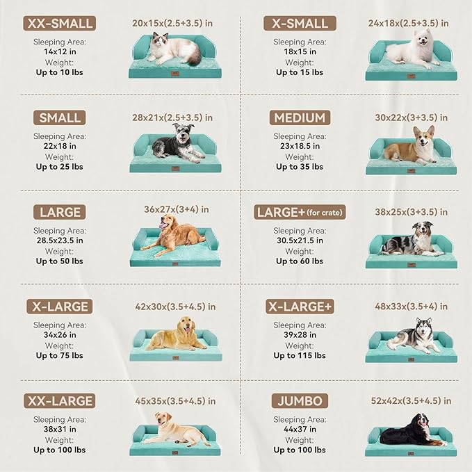 Orthopedic Washable Large Dog Bed, Dog Beds - Image 2