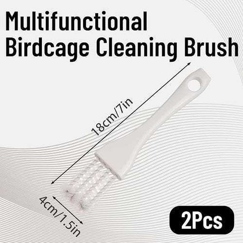 2 PCS Bird Cage Cleaner, Long Handle Bird Poop Remover - Image 2