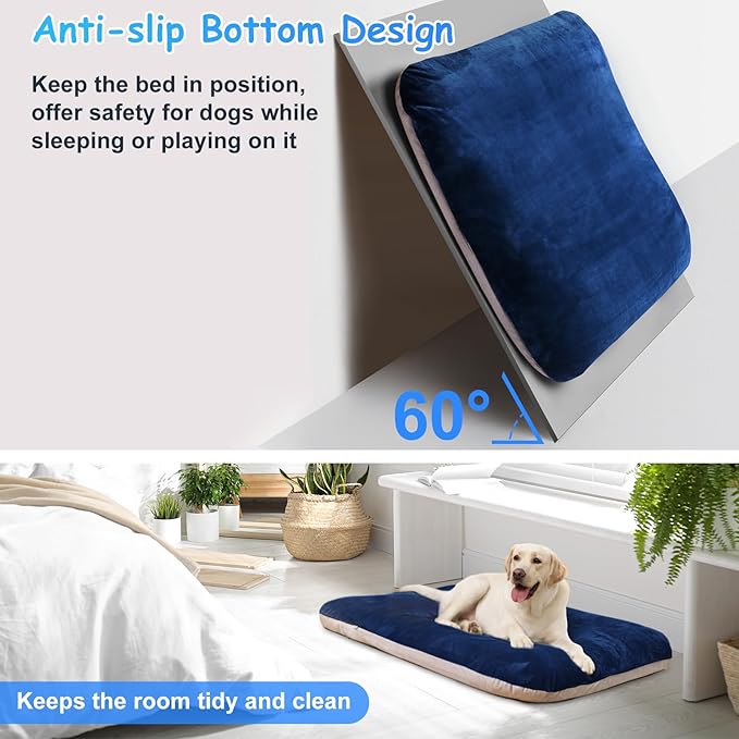 Magic Dog Super Soft Large Dog Bed, 39 Inches Orthopedic Foam Pet Beds - Image 4