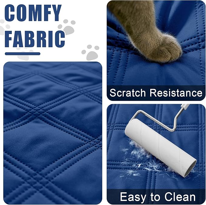 Smiry Waterproof Dog Bed Cover Blanket 68x82, Soft Reversible Pet Blanket - Image 4