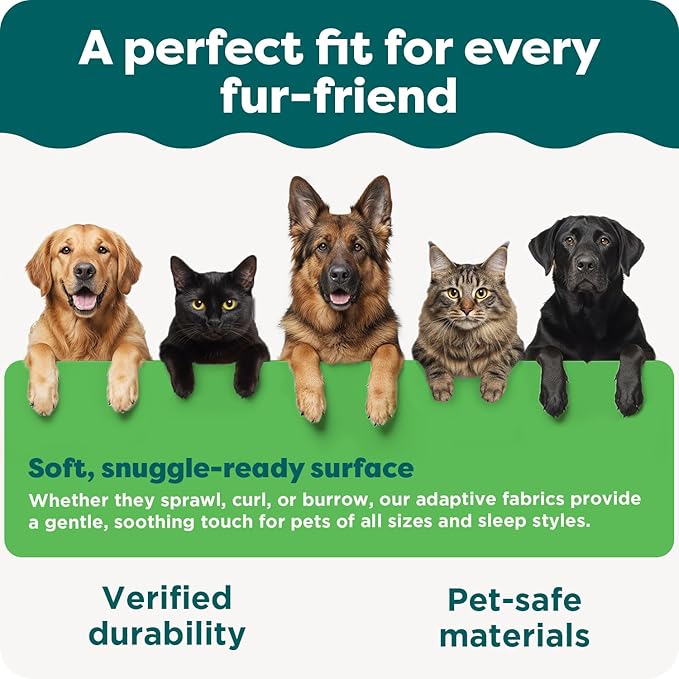 Furhaven Dog Bed Liner Water-Resistant Foam Mattress Protector Cover - Image 8