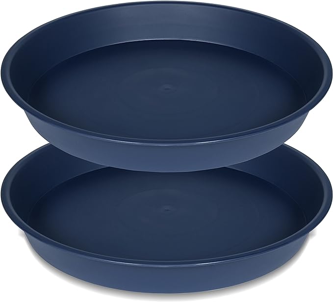 2 Pack of Bird Bath Bowl 12", 1.6" Depth, 10 12 inch Birdbath Bowls Dish Only by Bleuhome