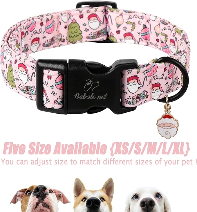 Christmas Dog Collar for Medium Dogs - Image 6