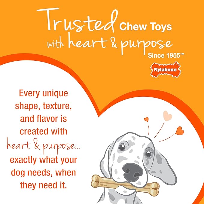 Nylabone Original Bone Flexi Chew Toy - Image 12