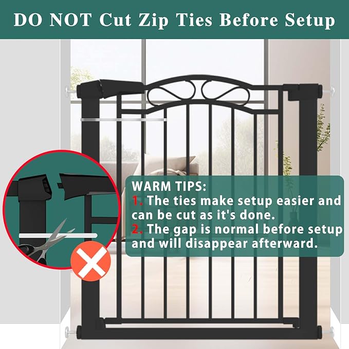 Fairy Baby 29.5"-48.8" Extra Wide Baby Gate - Image 9