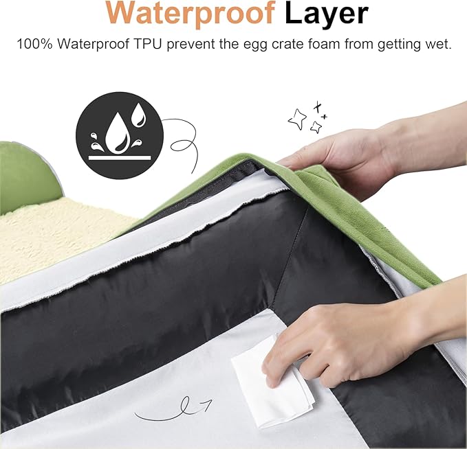 Large Dog Bed Orthopedic Washable: Beds Bolster XL Bed Big XLarge Dogs Egg - Image 4