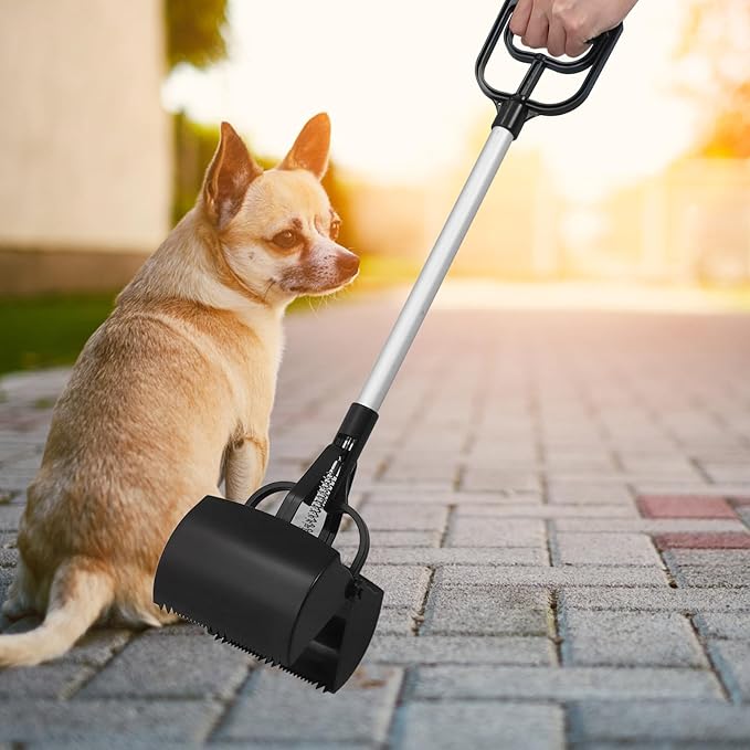 NUOBESTY Long Handle Pet Poop Scoop and Dog Litter Picker, Lightweight Pooper - Image 6