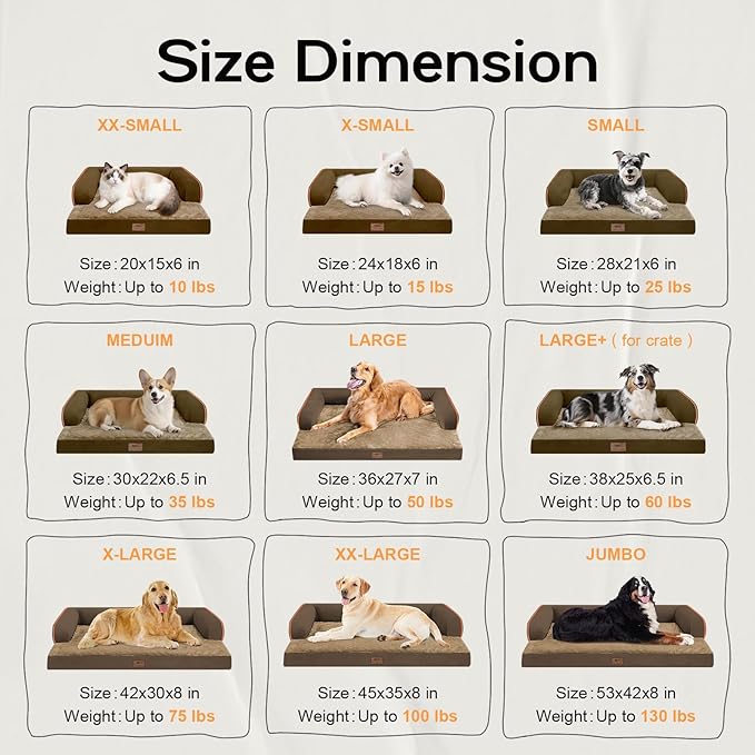 Dog Bed Medium Size Dog-Orthopedic Waterproof Bed - Image 2