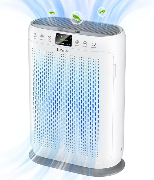 Air Purifiers for Home Large Room up to 2400sq.ft, LUNINO H13 HEPA Air Filter by LUNINO