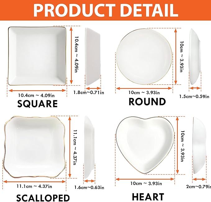 Custom Date Calendar Ring Dish Engagement Gift, Announcement Engaged Trinker - Image 7