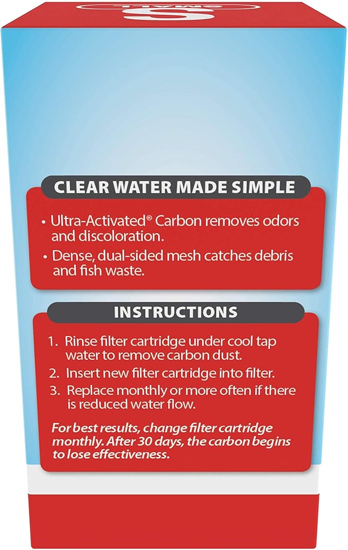 Tetra Filter Aquarium Cartidges, Removes Odors and Discoloration, Ready to Use - Image 2