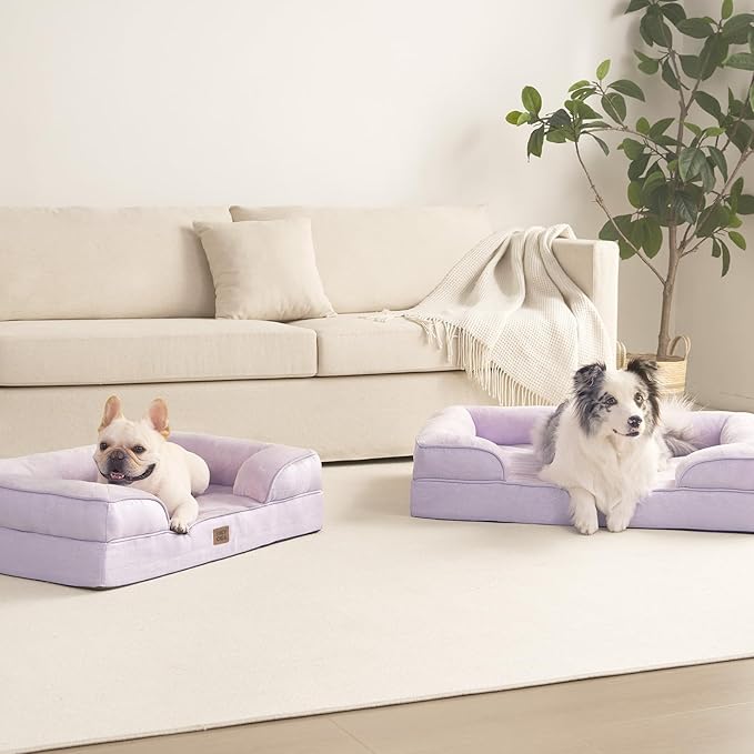 EHEYCIGA Orthopedic Dog Beds for Large Dogs, Waterproof Memory Foam Large Dog - Image 8
