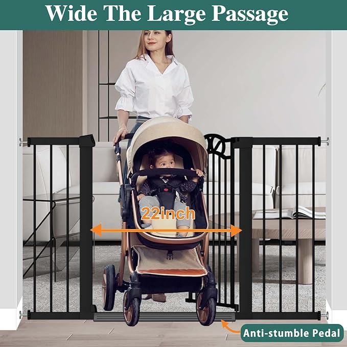 Fairy Baby 62.6"-65.3" Extra Wide Baby Gate - Image 5
